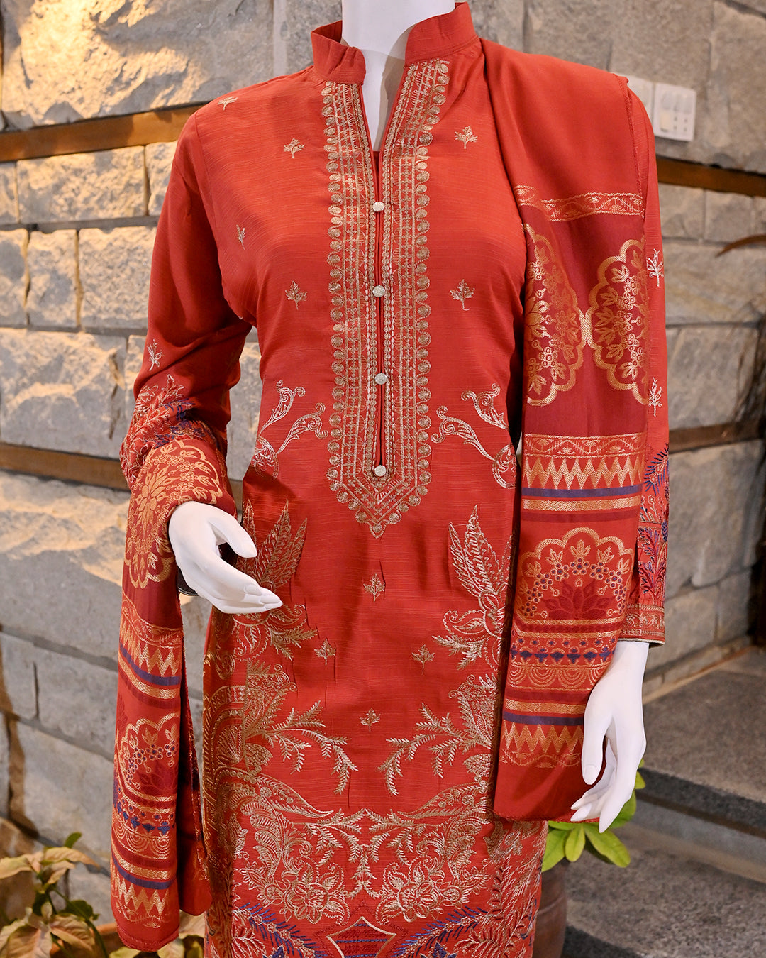 3-Piece Suit | Khaddar Wool | Readymade