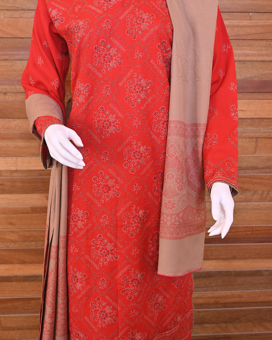 3-Piece Suit | Fancy Dhanak | Readymade