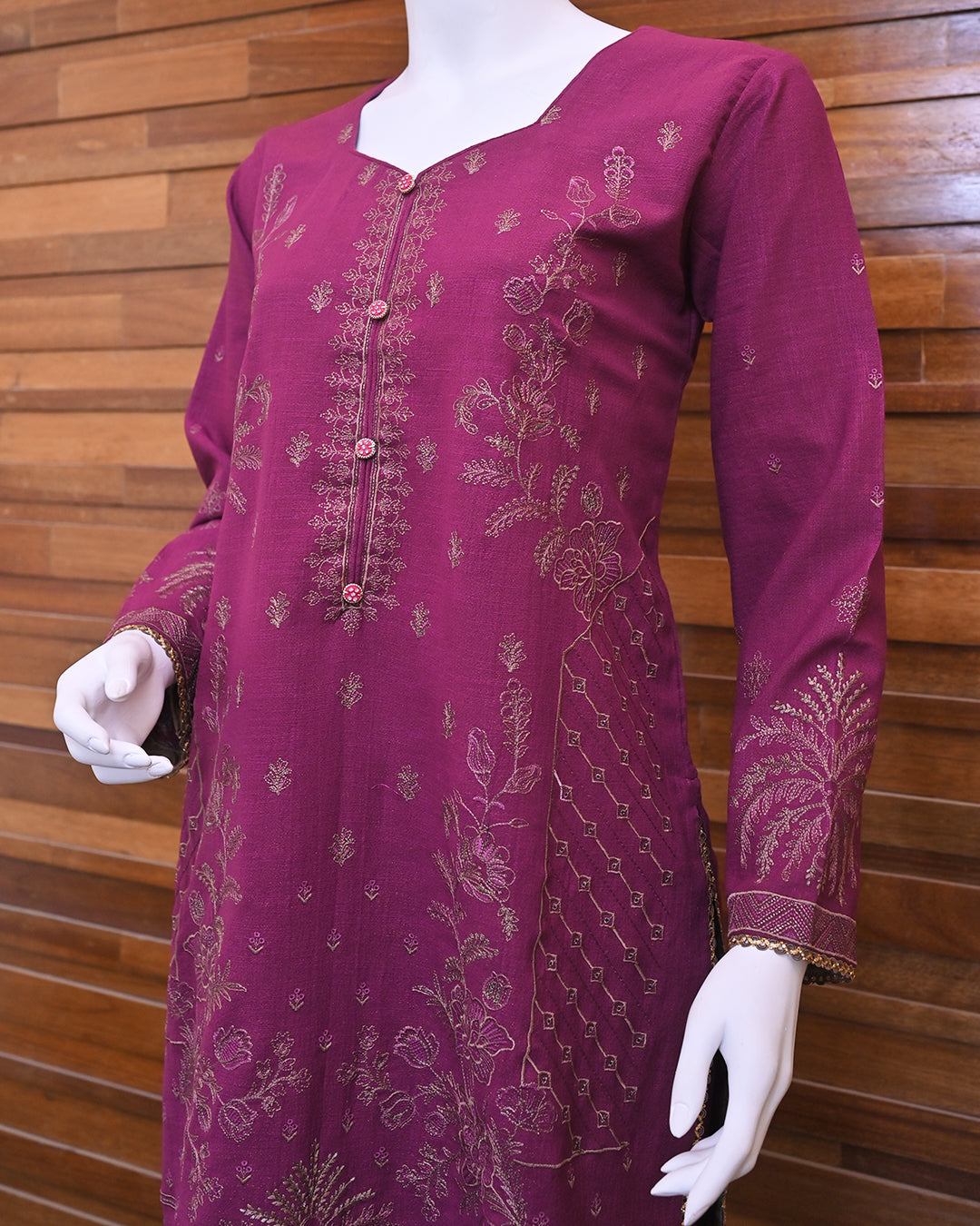 3-Piece Suit | Fancy Dhanak | Readymade
