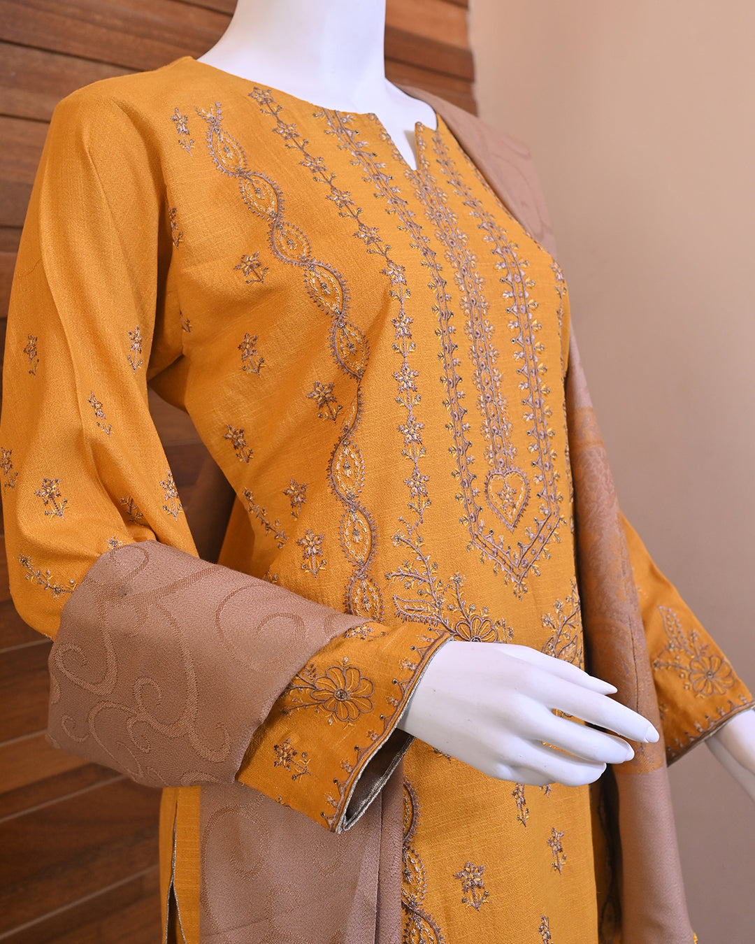 3-Piece Suit | Fancy Dhanak | Readymade