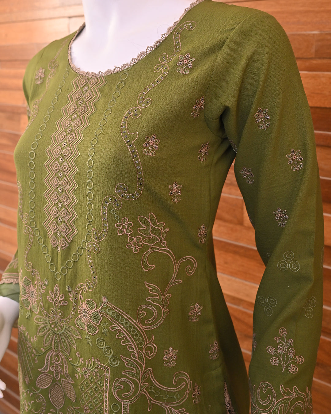 3-Piece Suit | Fancy Dhanak | Readymade