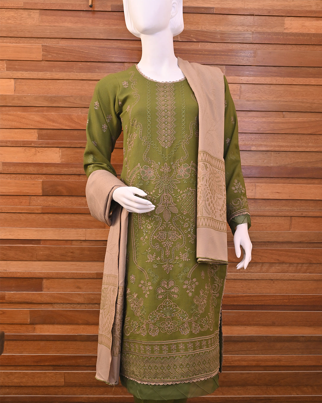 3-Piece Suit | Fancy Dhanak | Readymade