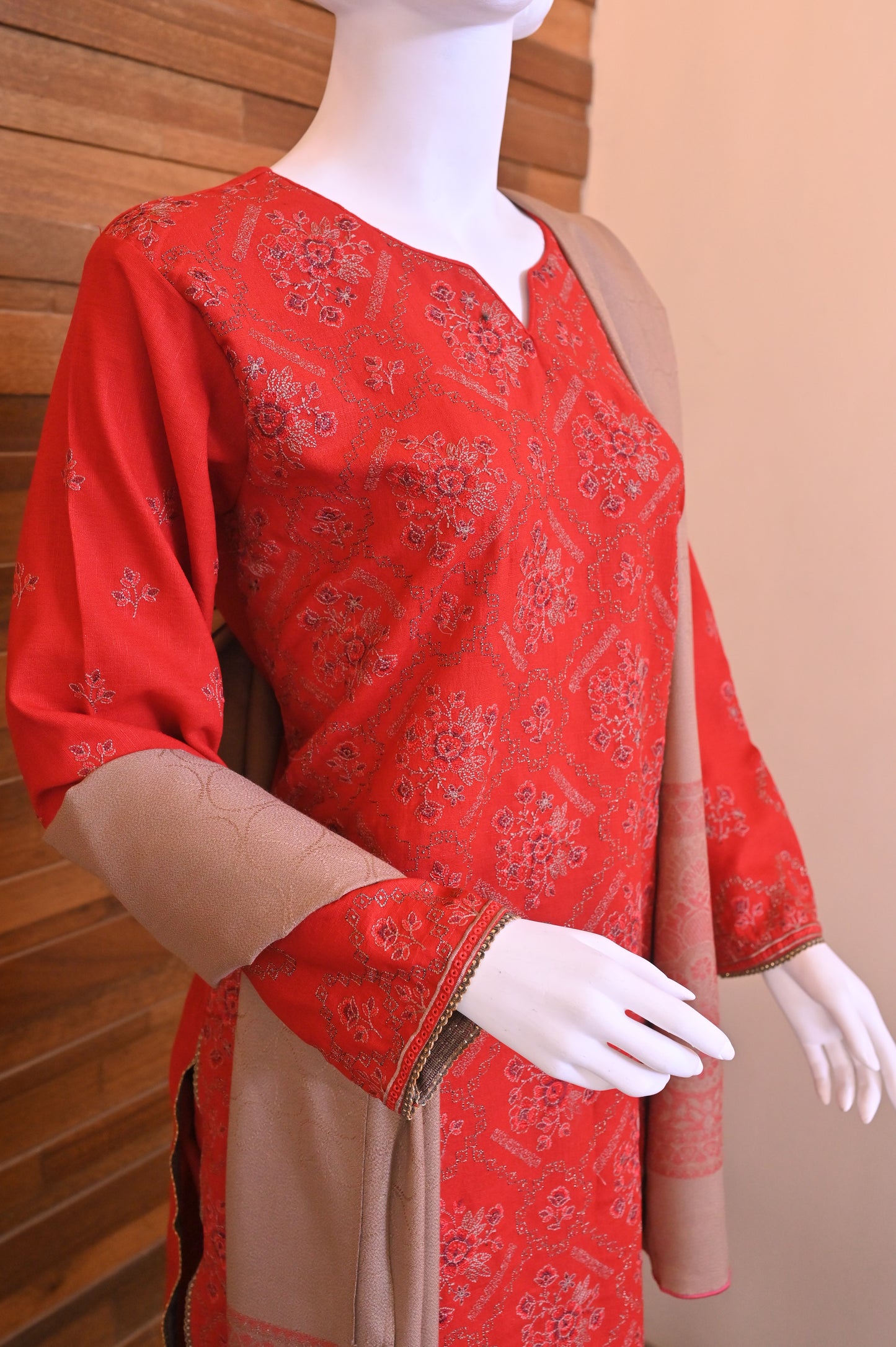 3-Piece Suit | Fancy Dhanak | Readymade
