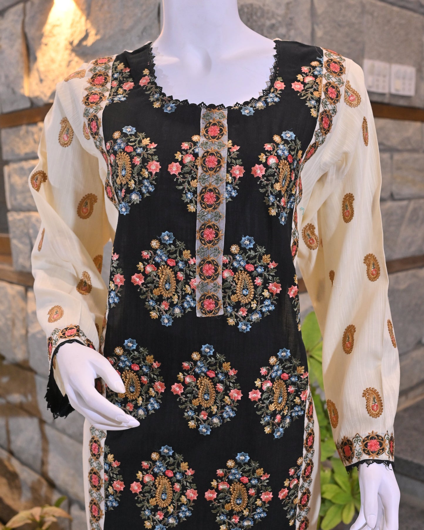 3-Piece Suit | Embroidered Khaddar | Readymade