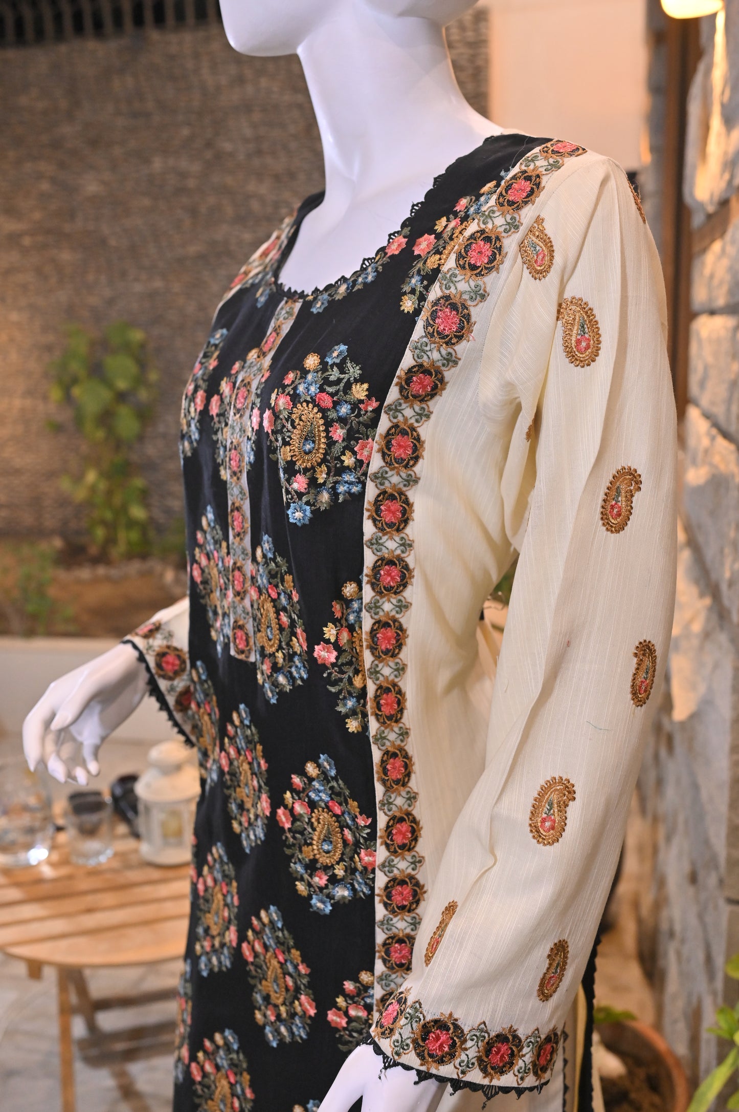 3-Piece Suit | Embroidered Khaddar | Readymade