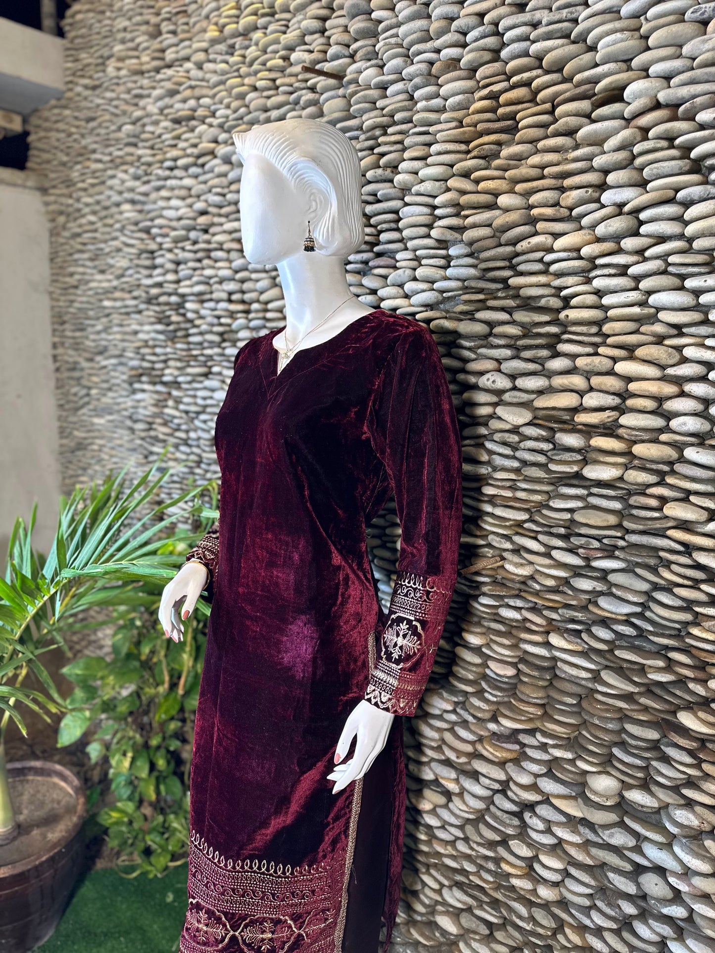 3-Piece Suit | Velvet Shirt | Readymade