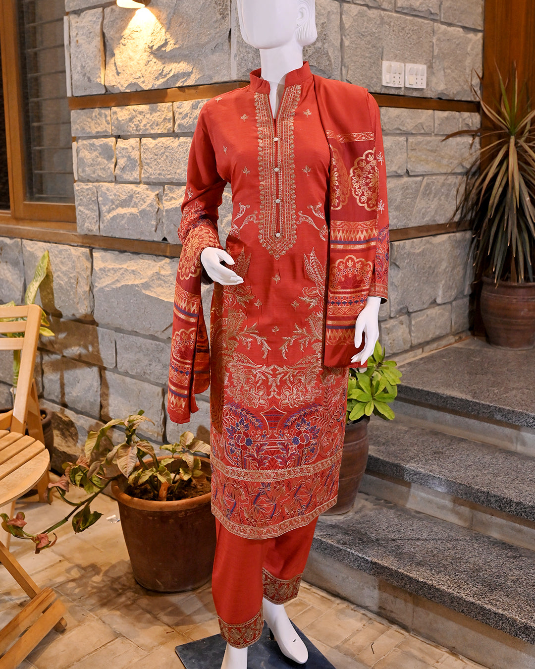 3-Piece Suit | Khaddar Wool | Readymade