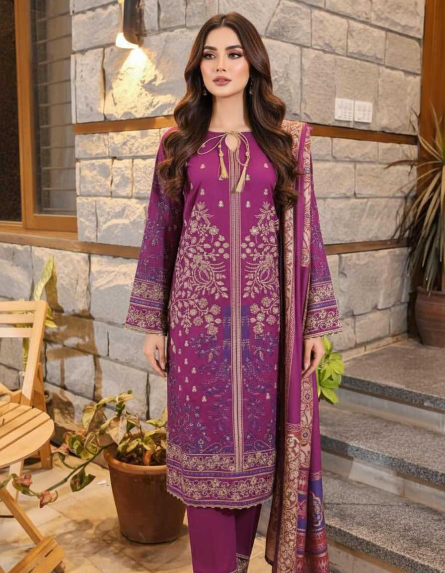 3-Piece Suit | Premium Viscose | Readymade