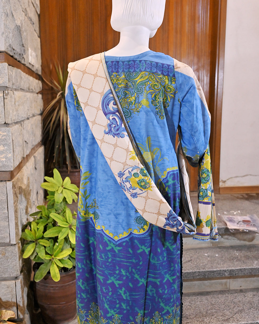 Buy 1 Get 1 Free Readymade 3 Piece Dhanak and Khaddar