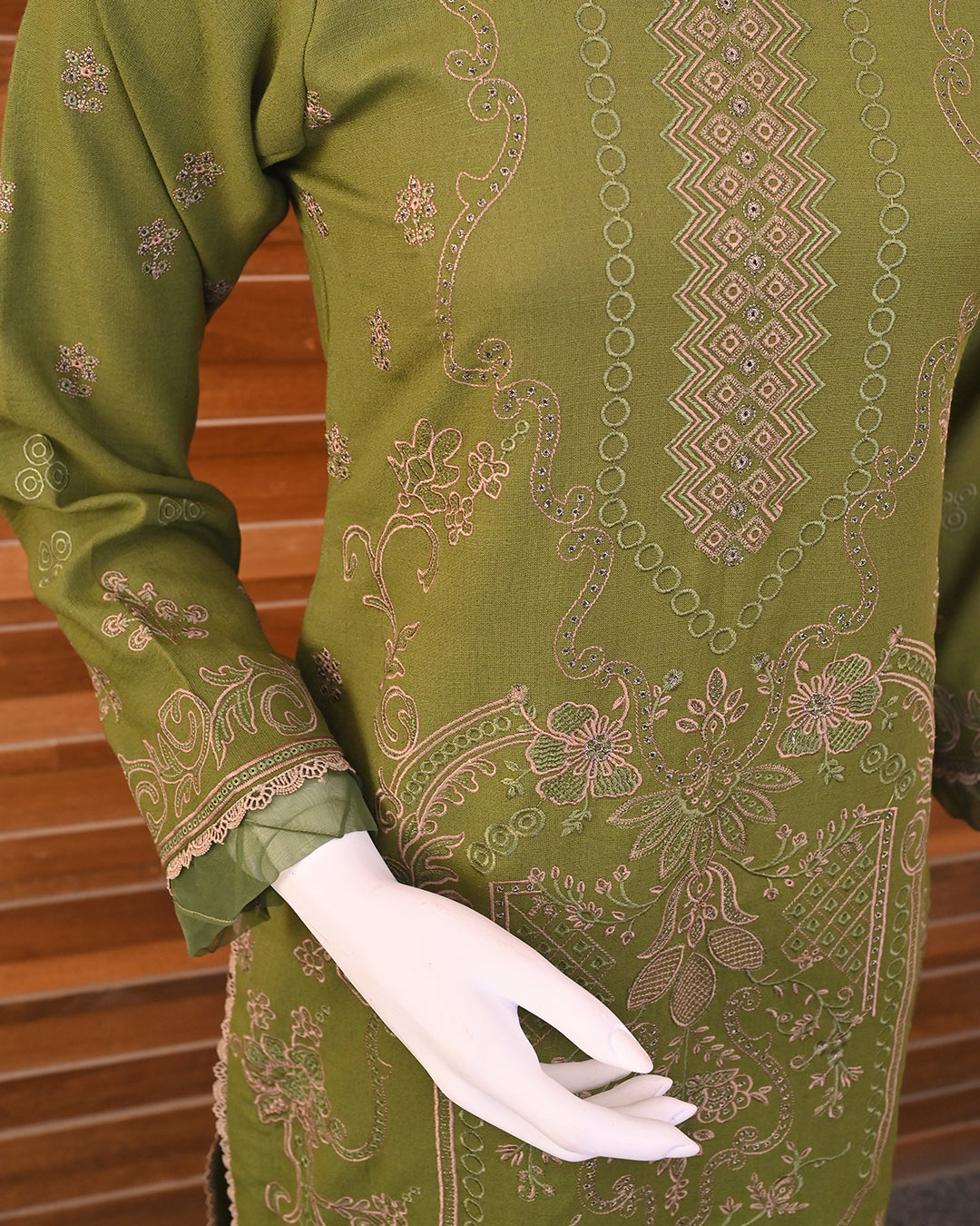 3-Piece Suit | Fancy Dhanak | Readymade