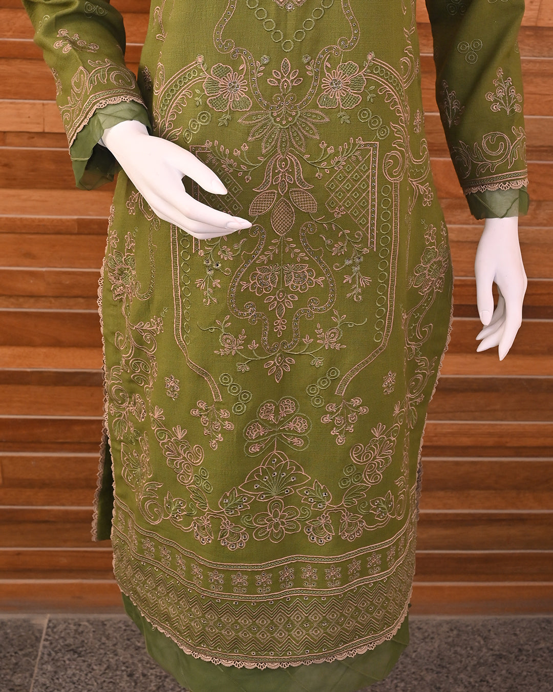 3-Piece Suit | Fancy Dhanak | Readymade