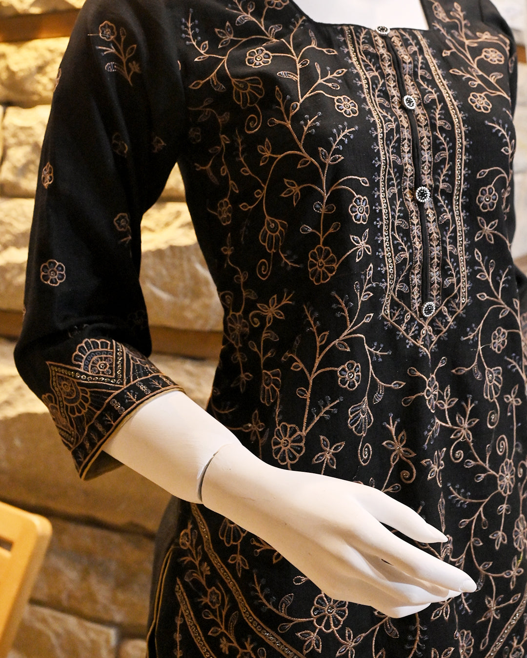 3-Piece Suit | Fancy Dhanak | Readymade