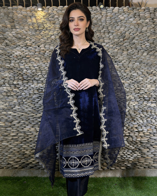 3-Piece Suit | Velvet Shirt | Readymade