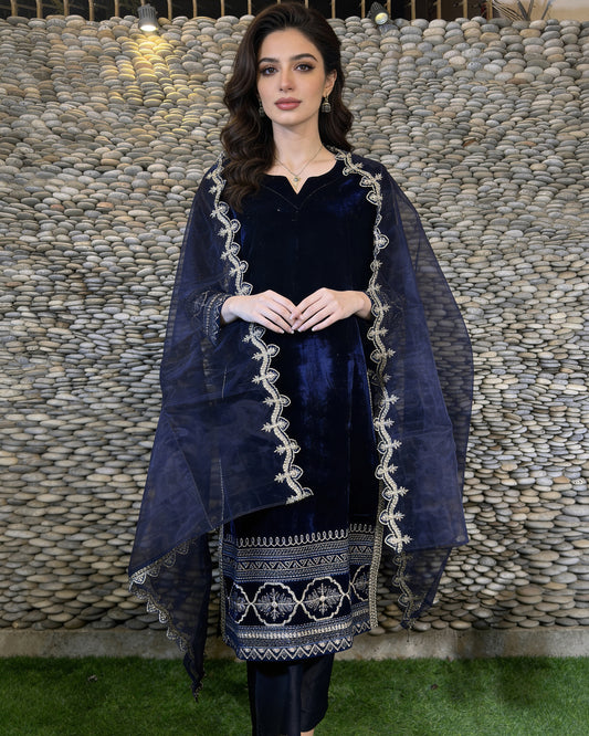 3-Piece Suit | Velvet Shirt | Readymade