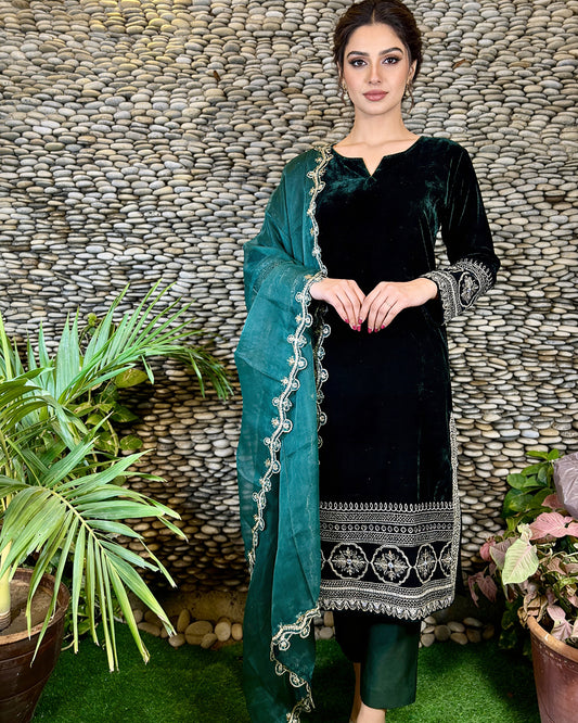 3-Piece Suit | Velvet Shirt | Readymade