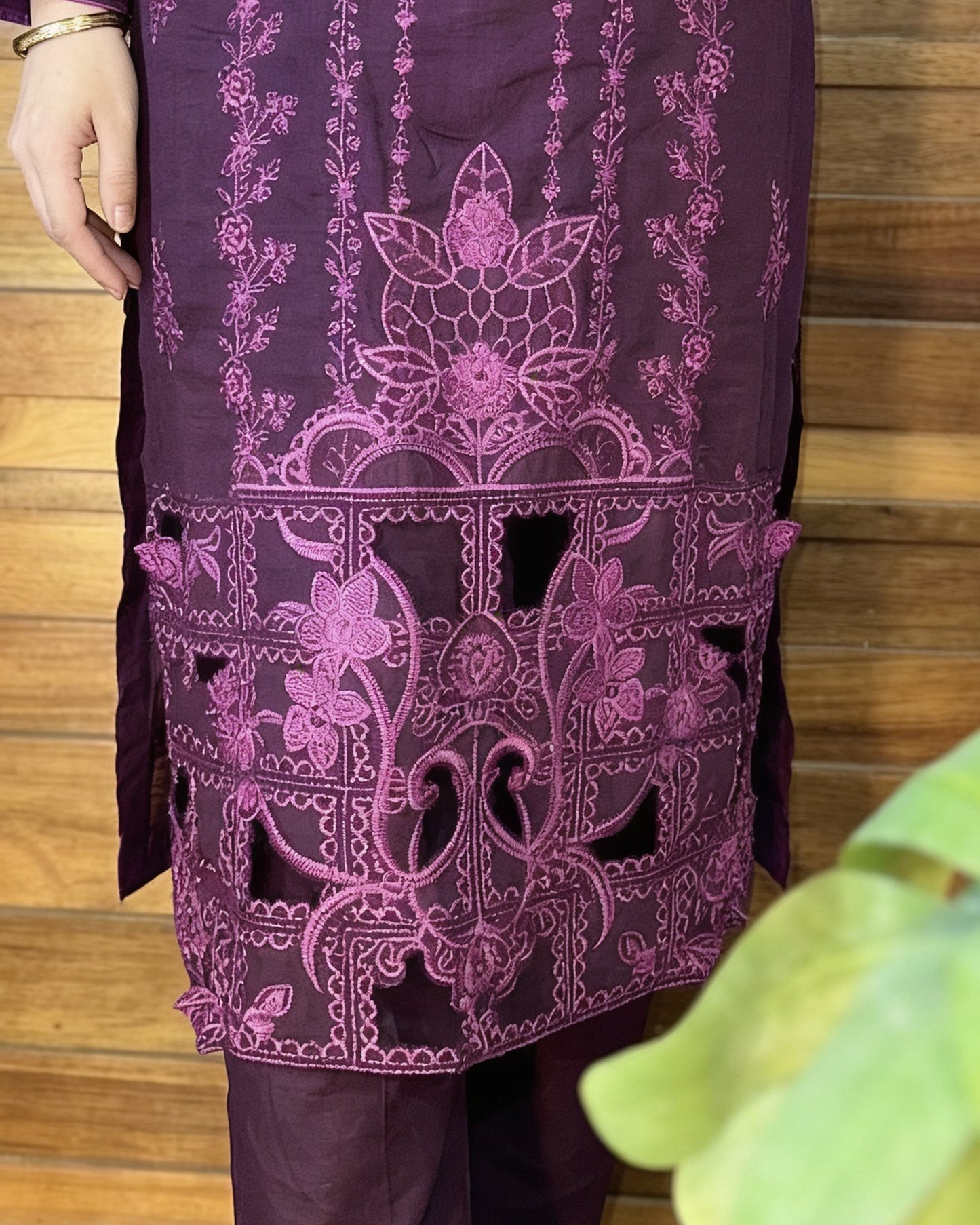 3-Piece Suit | Embroidered Khaddar | Readymade