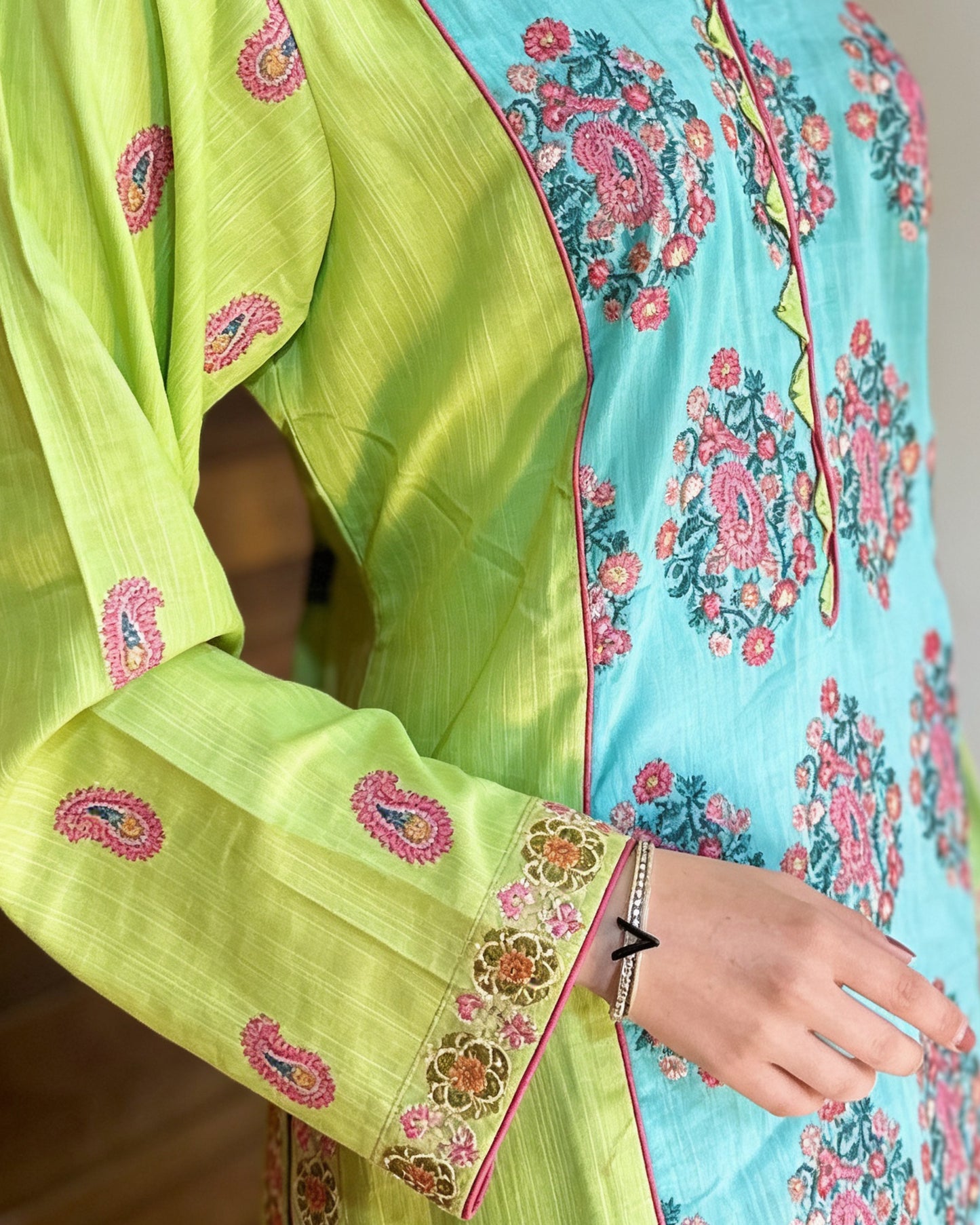 3-Piece Suit | Embroidered Khaddar | Readymade