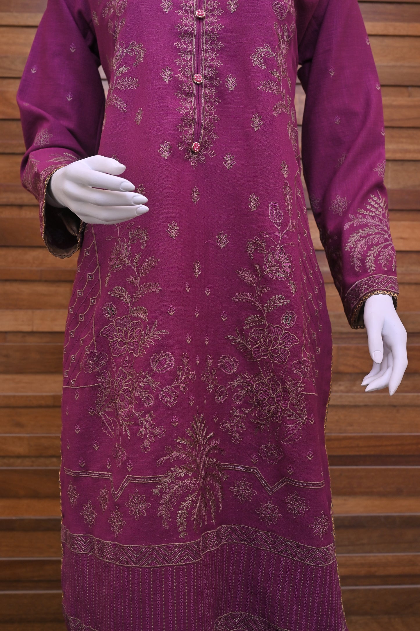 3-Piece Suit | Fancy Dhanak | Readymade