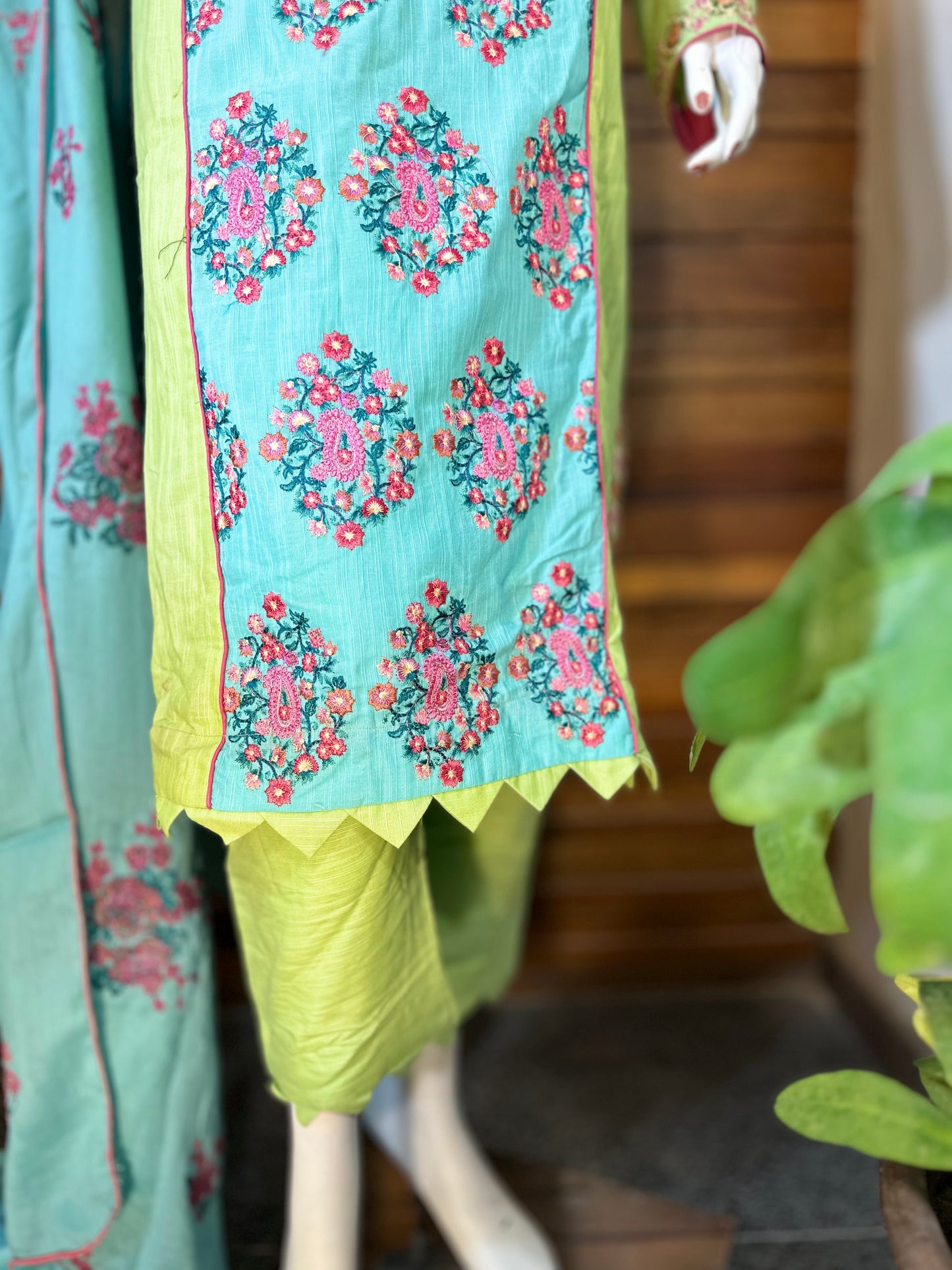 3-Piece Suit | Embroidered Khaddar | Readymade