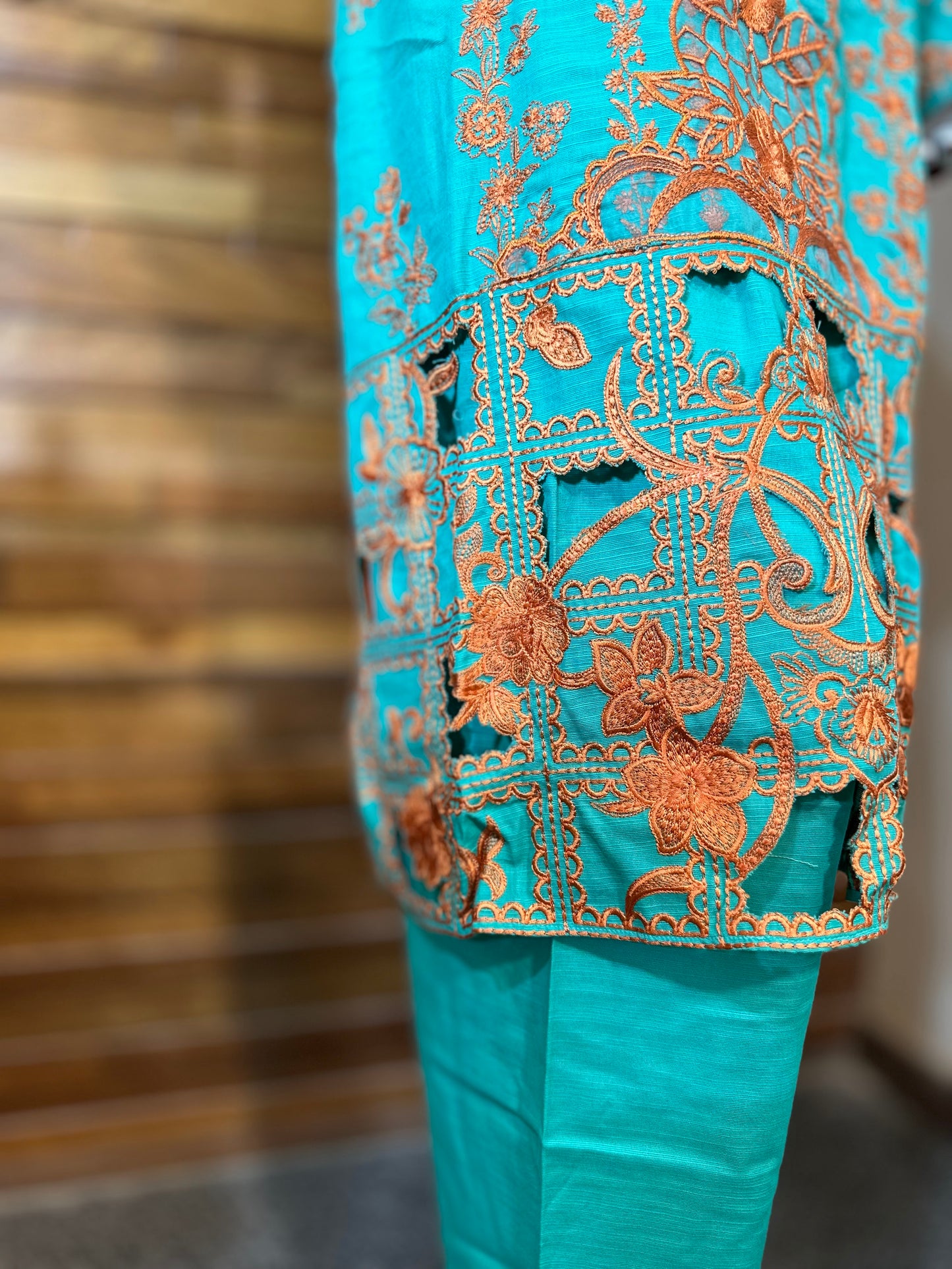 3-Piece Suit | Embroidered Khaddar | Readymade